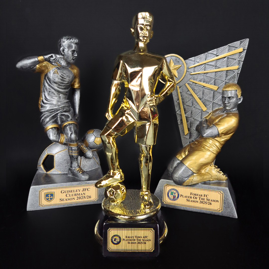 Male Player Trophies | Pendle Sportswear